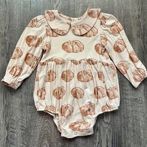 Kate Quinn Peter Pan Bubble Bamboo Pumpkin 12-18M
